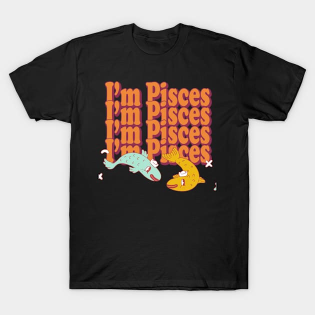 Pisces Zodiac Sign T-Shirt by Bullenbeisser.clothes